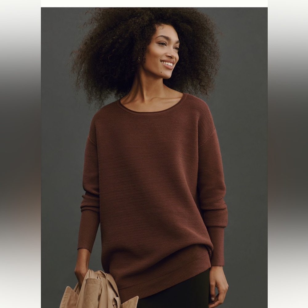 Anthro Long Tunic Sweater